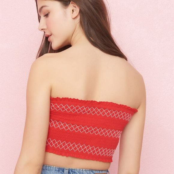 Free with purchase Garage The Smocked Tube Top! XS - Picture 3 of 5